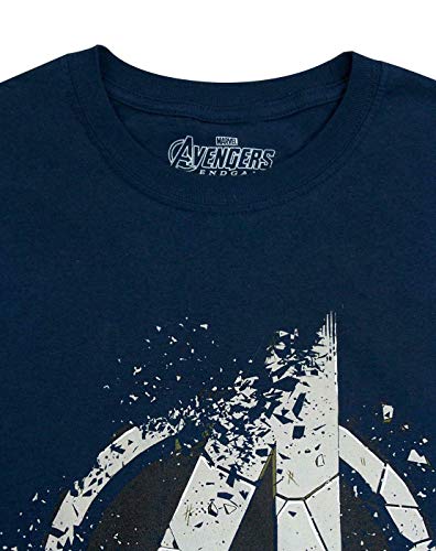 Marvel Avengers A Emblema Camiseta Oficial Fin del Juego de los Hombres de