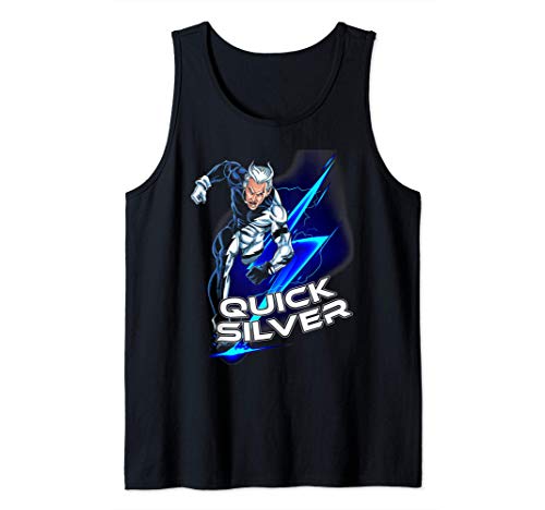 Marvel X-Men Quicksilver Speeding Sprint Camiseta sin Mangas