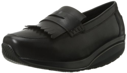 MBT PENDO W, Mocasines Mujer, Negro (03N), 37 EU