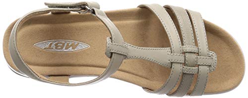 MBT Rani W, Sandalias con Punta Abierta Mujer, Beige (Taupe 1109i), 39 EU