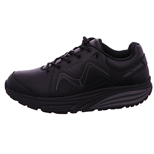 MBT Simba Trainer M, Zapatillas Hombre, Negro Black Black 257f, 45 EU