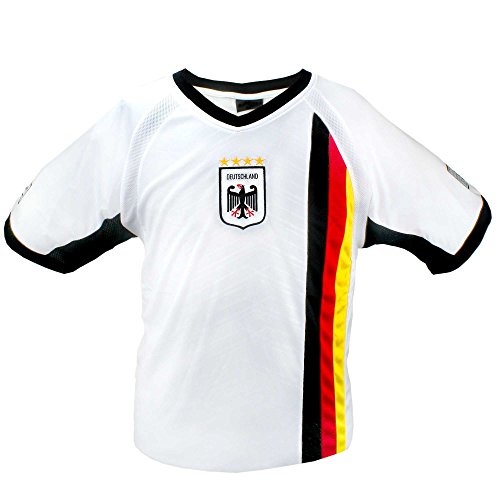 MC-Trend - Camiseta deportiva de la selección de Alemania (unisex, Mundial de 2016), color blanco, Unisex, blanco, extra-large