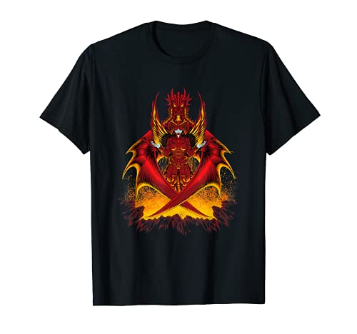 Mecha Samurai Dragon - Triste ropa de calle Aestética Edgy Camiseta