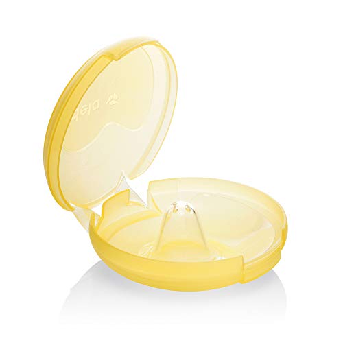 Medela - Protector de pezones con estuche (16 mm, tamaño pequeño)