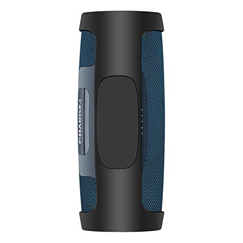 Meijunter Funda de Silicona Protectora para JBL Charge 4 Altavoz, Funda Ultraligera Portátil para Charge 4 - Negro