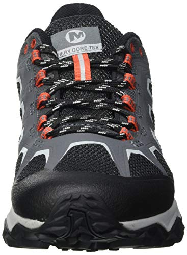 Merrell Fiery GTX, Zapatillas para Caminar Hombre, Negro (Castle Rock), 45 EU