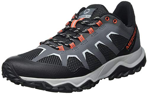 Merrell Fiery GTX, Zapatillas para Caminar Hombre, Negro (Castle Rock), 45 EU