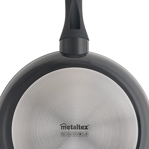 Metaltex NATIVA - Sartén Aluminio Forjado, 20 cm, antiadherente Stone-Tex, Full Induction válido para todo tipo de cocinas