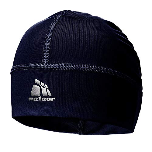 meteor Gorro Correr Esquí Ciclismo para Hombre y Mujer Gorra Debajo del Casco - Gorro para jóvenes y Adultos - Talla única Unisex Gorros para Deportes de Invierno, Bici, Running Shadow