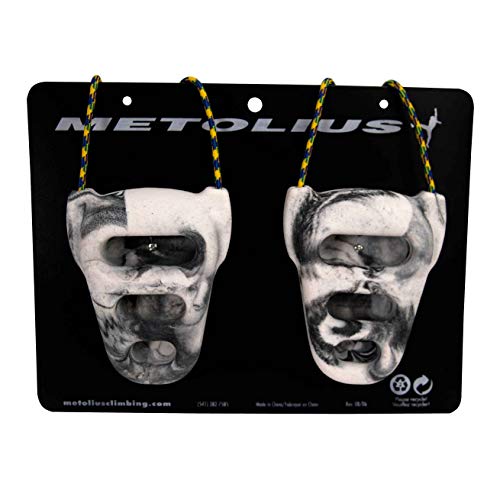 Metolius Rock Rings 3D - Puños para entrenamiento, color negro