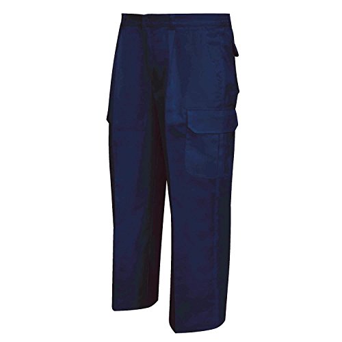 MISEMIYA 872 Pantalón de Trabajo, Azul Marino 8, ((44 : Cintura:78-88cm)) para Hombre