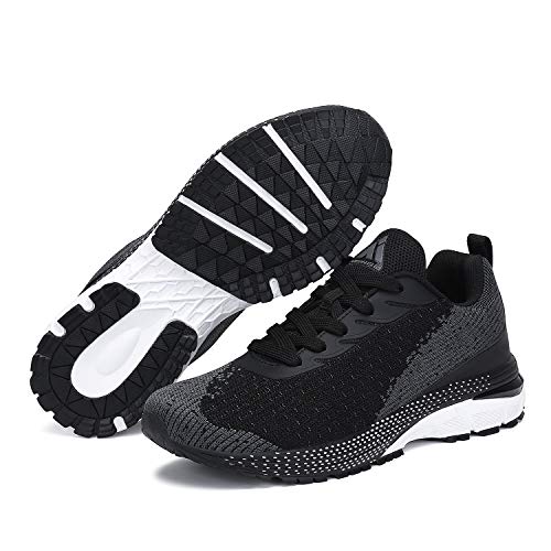 Mishansha Zapatillas de Deporte para Hombre Mujeres Zapatillas de Deporte Ligeras y Transpirables Zapatos Deportivas Zapatillas para Fitness Jogging y Running