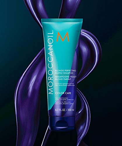 Moroccanoil Champú Violeta Rubios Perfectos, 200ml