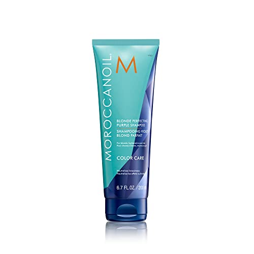 Moroccanoil Champú Violeta Rubios Perfectos, 200ml