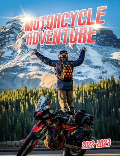 Motorcycle Adventure 2022 Calendar: Breathtaking Views On Two Wheels Mini Planner Jan 2022 to Dec 2022 PLUS 6 Extra Months Of 2023 | Picture Christmas ... Lovers |Kalendar calendario calendrier