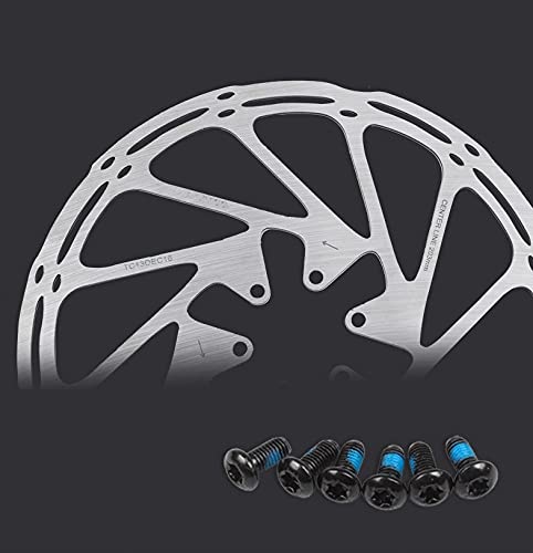 MTB Bike Bike Disc Freno Rotor Acero Inoxidable Línea central 160/180 / 203mm Bicicleta Bicicleta Hidráulico Discos de freno Rotores 6 Tornillos para SRAM Freno de Bicicleta Accesorio de Ciclismo