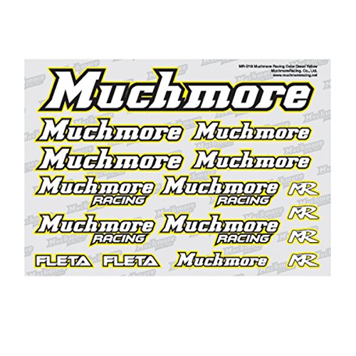 Muchmore Racing RC Model Hop-ups MMR-MR-D19 Muchmore Racing Muchmore Racing Color Decal Yellow
