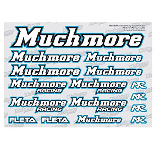 Muchmore Racing RC Model Hop-ups MMR-MR-D20 Muchmore Racing Muchmore Racing Color Decal Blue