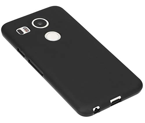 mumbi Funda compatible con LG Nexus 5X, negro