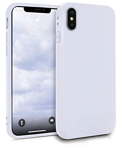 MyGadget Funda para Apple iPhone X/XS en Silicona TPU - Carcasa Slim & Flexible - Case Resistente Antigolpes y Anti choques - Ultra Protectora - Blanco