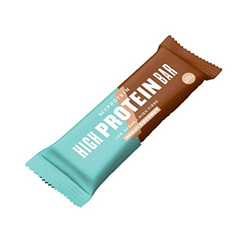 MyProtein High Bar Barritas de Proteínas, Sabor Chocolate y Coco - 12 Barras