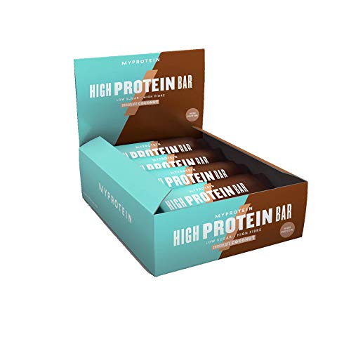 MyProtein High Bar Barritas de Proteínas, Sabor Chocolate y Coco - 12 Barras