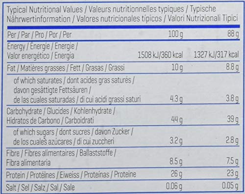 MyProtein Oats & Whey Barritas Proteínicas, Sabor Chip de Chocolate - 18 Barras