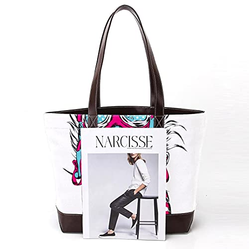 NaiiaN Bolsos de hombro para madres, mujeres, niñas, señoras, estudiantes, bolso de mano, mono con casco, correa ligera, bolsos, monedero, compras