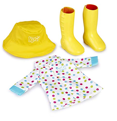 Nancy - Un día de lluvia, Set de ropita para días de lluvia, para niños y niñas a partir de 3 años - (Famosa 700015716)
