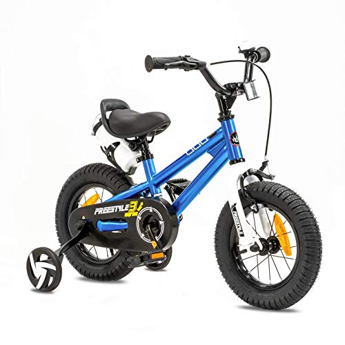 NB Parts - Bicicleta infantil para niños y niñas, BMX, a partir de 3 años, 12 pulgadas / 16 pulgadas, color azul, tamaño 12