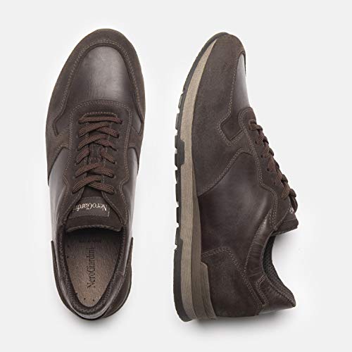 NeroGiardini A800460U Sneaker Hombre De Piel Y Ante - 300 40 EU