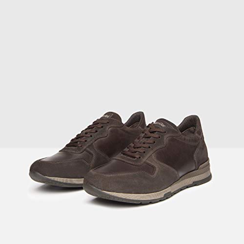 NeroGiardini A800460U Sneaker Hombre De Piel Y Ante - 300 40 EU