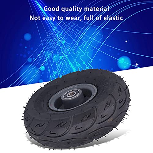 Neumático Inflable, Buena Capacidad de Carga de un Neumático Neumático de Camión de Mano Rodamiento de Precisión Incorporado Lleno de Elasticidad para una Variedad de Vehículos de