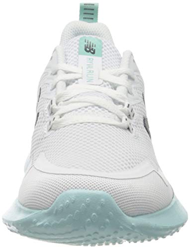 New Balance Ryval Run, Zapatillas para Correr de Carretera, Blanco (White/Light Turquoise), 36.5 EU