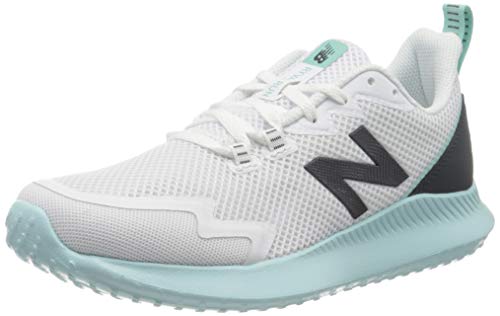 New Balance Ryval Run, Zapatillas para Correr de Carretera, Blanco (White/Light Turquoise), 36.5 EU