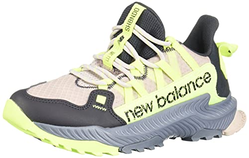 New Balance Women's Shando V1 Running Shoe, Logwood/Bleached Lime Glo/Outerspace, 8.5