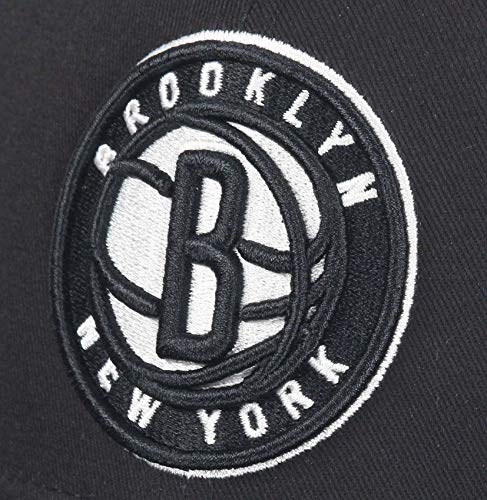 New Era Brooklyn Nets 9forty Adjustable Snapback Cap NBA Essential Black - One-Size