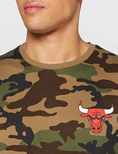 New Era NBA Camo tee Chibul Wdc Camiseta de Manga Corta, Hombre, Open misc, L