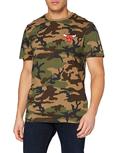 New Era NBA Camo tee Chibul Wdc Camiseta de Manga Corta, Hombre, Open misc, L