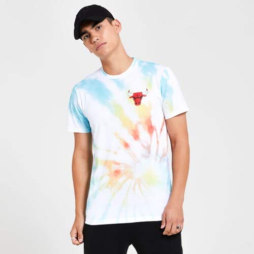 New Era NBA Tye Dye tee Chibul Xpt Camiseta de Manga Corta, Hombre, Open misc, M