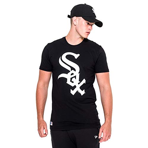 New Era NE96420FA15 Nos OG tee WHISOX Camiseta, Unisex Adulto, Negro (Blk), L