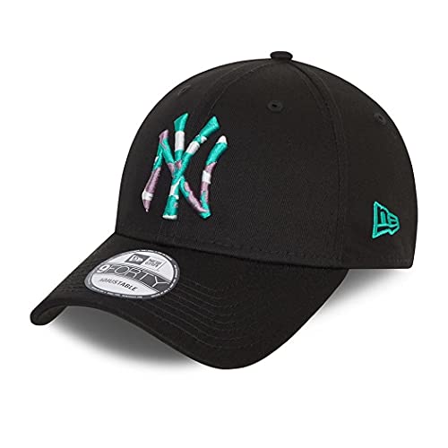 New Era York Yankees MLB Cap 9Forty Basecap verstellbar Kappe Baseball Camouflage Infill Schwarz - One-Size