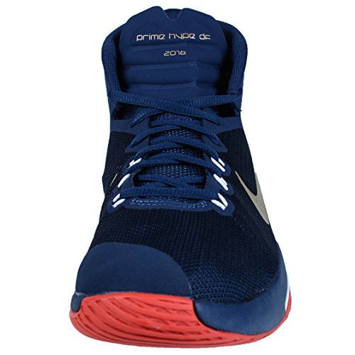 Nike 844787-400, Zapatillas de Baloncesto Hombre, Azul (Midnight Navy/Metallic Gold/White), 42 EU