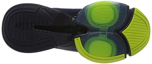 Nike Air Zoom Superrep 2, Gymnastics Shoe Hombre, Blackened Blue/Bright Mango-Cyber-Ashen Slate-Thunder Blue-Volt, 43 EU