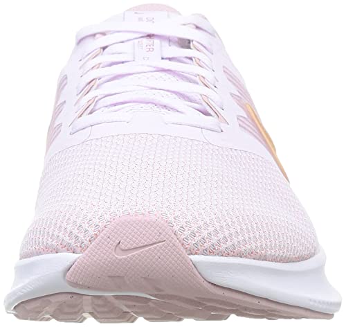 Nike Downshifter 11, Zapatos para Correr Mujer, Light Violet Champagne White Metallic Red Bronze, 40 EU