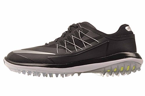 NIKE Lunar Control Vapor Zapatillas Deportivas de Golf, Mujer, Negro (Black/Metallic Silver/White), 38.5 EU