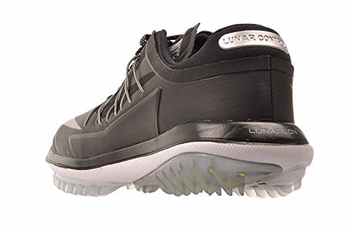 NIKE Lunar Control Vapor Zapatillas Deportivas de Golf, Mujer, Negro (Black/Metallic Silver/White), 38.5 EU