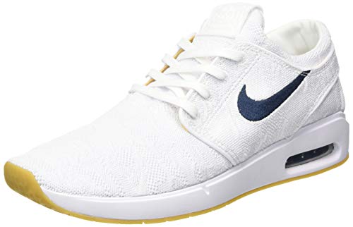 Nike SB Air MAX Janoski 2, Zapatillas de Paseo. Hombre, White Obsidian Celestial Gold, 40 EU