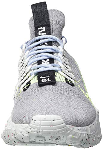 Nike Space Hippie 01, Zapatillas Deportivas Hombre, Grey Volt Glow Photon Dust, 36.5 EU