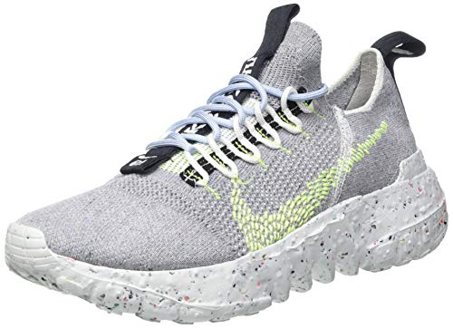 Nike Space Hippie 01, Zapatillas Deportivas Hombre, Grey Volt Glow Photon Dust, 36.5 EU